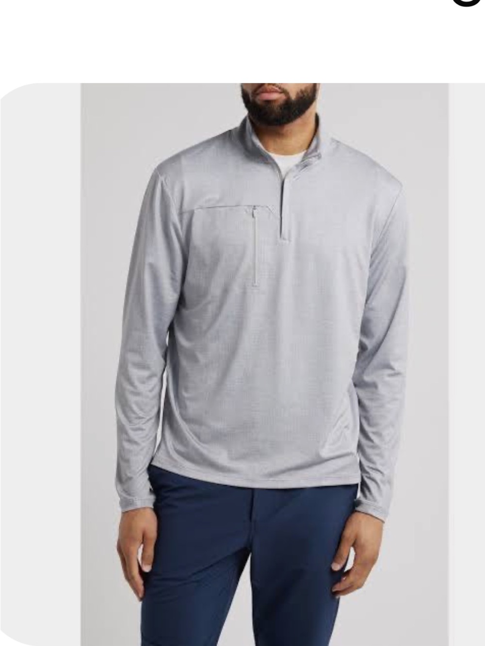 JOHNNY O. SPUR QUARTER ZIP PULLOVER Size S